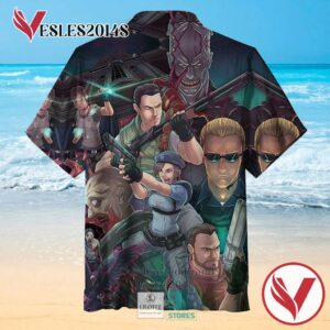Resident Evil Casual Hawaiian Shirt, Best Gifts For Summer Vesles2014S 2