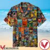 Retro Science Fiction Collage Hawaiian Shirt, Unique Gifts For Friends - Vesles2014S 1