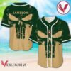 Retro Skull Jameson Whiskey Baseball Jersey, Perfect Gifts For Fans - Vesles2014S
