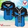 Retro Skull Natural Ice Baseball Jersey, Perfect Gifts For Fans - Vesles2014S