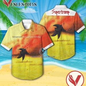 Retrospectacle Supertramp The Anthology Compilation Album Cover Hawaiian Shirt, Unique Gifts For Music Lovers - Vesles2014S