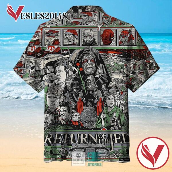 Return of the Jedi Casual Hawaiian Shirt, Best Gifts For Summer Vesles2014S 2
