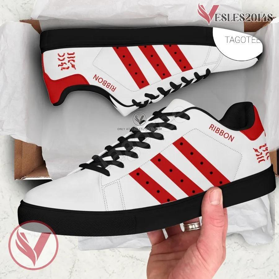 Ribbon Logo Stan Smith Shoes For Men And Womens - Vesles2014s 1