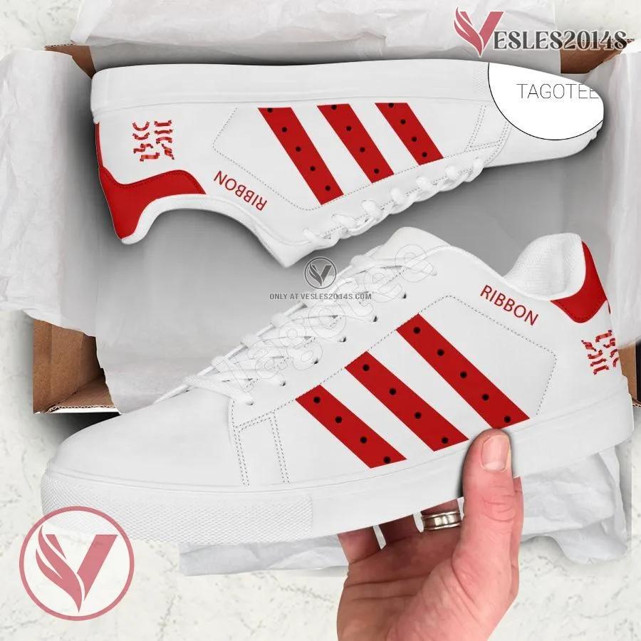 Ribbon Logo Stan Smith Shoes For Men And Womens - Vesles2014s