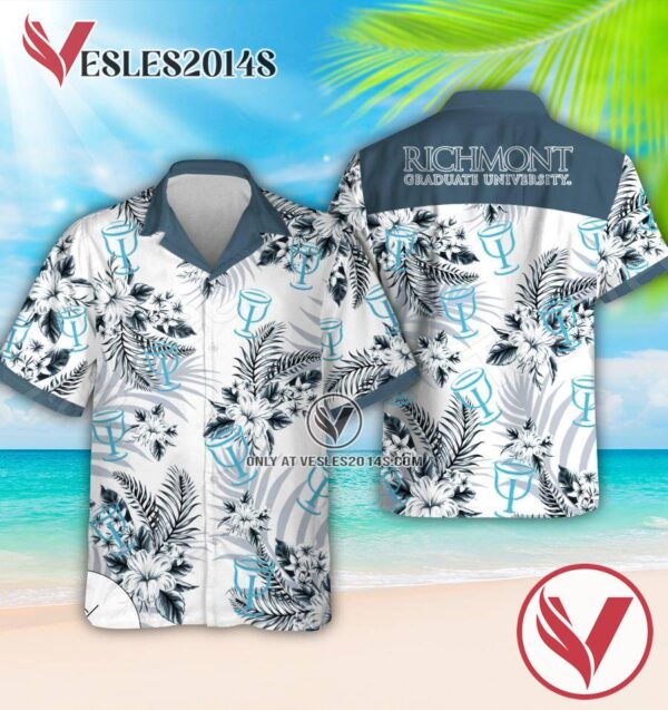 Richmont Graduate University Logo Aloha Summer Shirt, Perfect Gifts Idea In Holiday - Vesles2014S