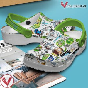 Rick And Morty Cartoon Premium Crocs Crocband Clogs Shoes Comfortable For Men Women and Kids Style 1, Unique Gift From  Vesles2014S 2