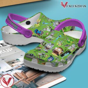 Rick And Morty Cartoon Premium Crocs Crocband Clogs Shoes Comfortable For Men Women and Kids Style 2, Unique Gift From  Vesles2014S 2