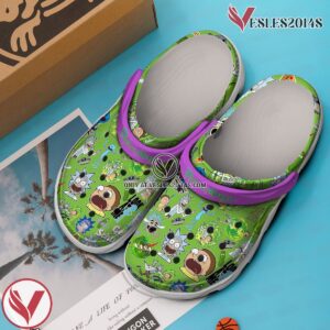 Rick And Morty Cartoon Premium Crocs Crocband Clogs Shoes Comfortable For Men Women and Kids Style 2, Unique Gift From  Vesles2014S 3