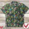 Rick And Morty Tropical Green Leaf Hawaiian Shirt, Unique Gifts For Friends - Vesles2014S 1