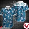 Rick And Morty Wubba Lubba Dub Dub Tropical Floral Blue Hawaiian Shirt, Unique Gifts For Friends - Vesles2014S 1
