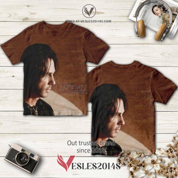 Rick Springfield Venus In Overdrive Album 3D T-Shirt, Perfect Gifts For Music Lovers - Vesles2014S