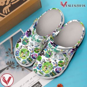 Rick and Morty Cartoon Crocs Crocband Clogs Shoes Comfortable For Men Women and Kids, Unique Gift From Vesles2014S 2