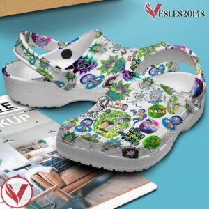 Rick and Morty Cartoon Crocs Crocband Clogs Shoes Comfortable For Men Women and Kids, Unique Gift From Vesles2014S 3