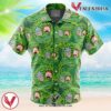 Rick and Morty Trippy Cosmic Rick Hawaiian Button Up Shirt, Perfect Gifts For Anime Lovers - Vesles2014S