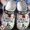 Ricky Martin Music Crocs Crocband Clogs Shoes, Unique Gifts For Fans - Vesles2014S