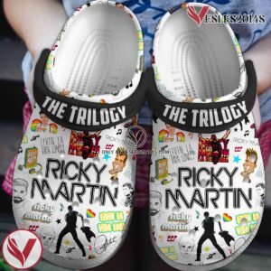 Ricky Martin Music Crocs Crocband Clogs Shoes, Unique Gifts For Fans - Vesles2014S