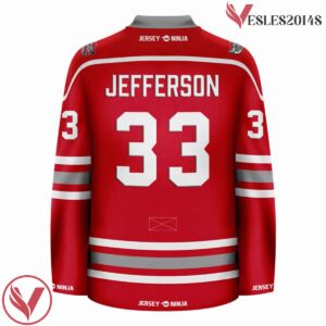 Ridgemont Wolves Jefferson Hockey Jersey - Vesles2014S 3