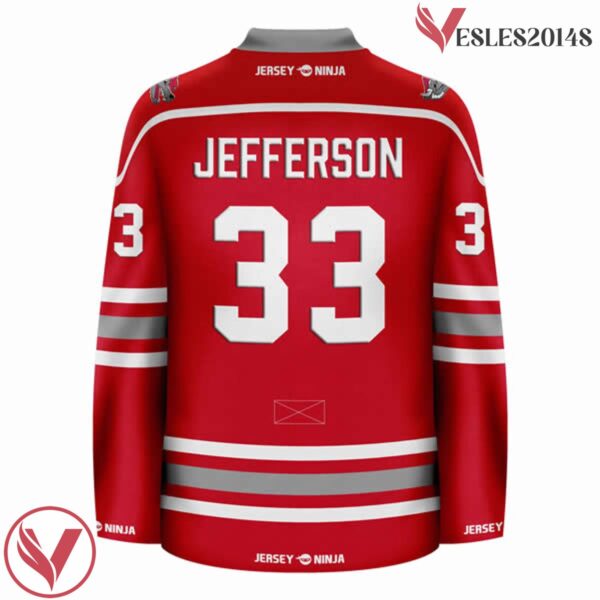 Ridgemont Wolves Jefferson Hockey Jersey - Vesles2014S 3