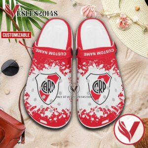 River Plate Logo Custom Crocs Shoes For Men And Women, Unique Clogs Shoes For Fans - Vesles2014S 1