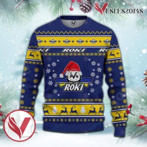 RoKi Hockey Sport Ugly Christmas Sweater, Unique Gifts For Fans - Vesles2014aS 2