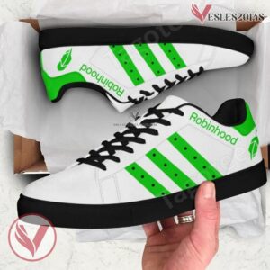 Robinhood Logo Print Stan Smith Shoes, Unique Sneaker For Fans - Vesles2014s 1