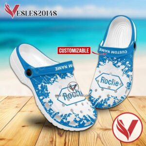 Roche Swiss Logo Crocs Shoes For Men And Women, Unique Clogs Shoes For Fans - Vesles2014S