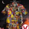 Rock Band Grateful Dead Skull Colorful Hawaiian Shirt, Unique Gifts For Friends - Vesles2014S 1