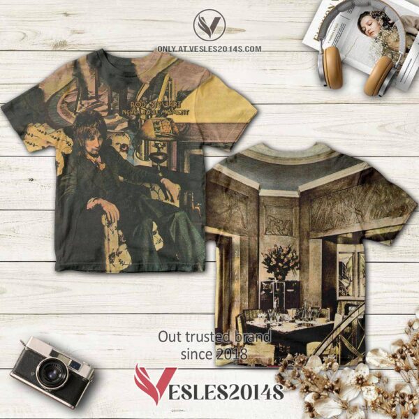 Rod Stewart Never a Dull Moment Album 3D Shirt, Perfect Gifts For Music Lovers - Vesles2014S