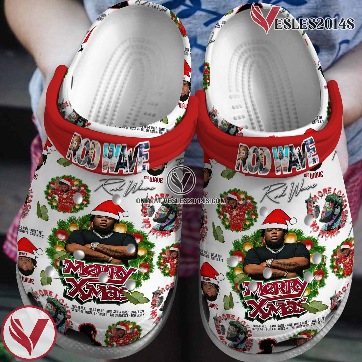 Rod Wave Rapper Music Crocs Crocband Clogs Shoes, Unique Gifts For Fans Style 4 - Vesles2014S