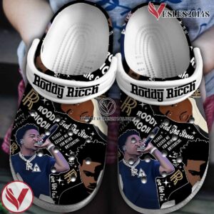Roddy Ricch Music Crocs Crocband Clogs Shoes, Unique Gifts For Fans Style 1 - Vesles2014S