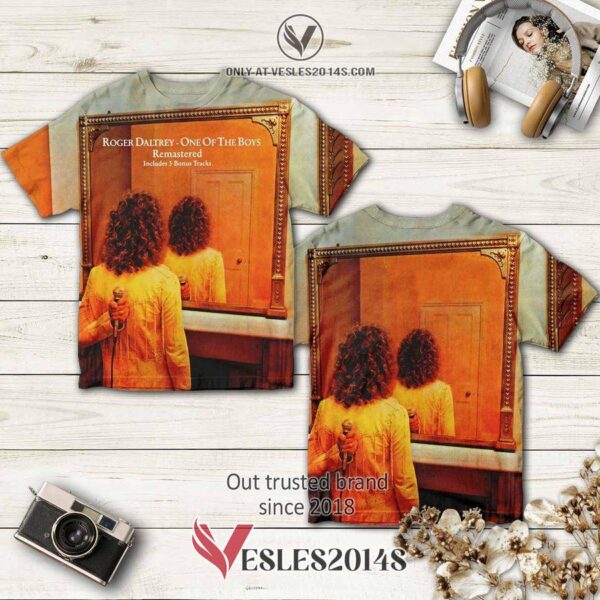 Roger Daltre One Of The Boys Album 3D T-Shirt, Perfect Gifts For Music Lovers - Vesles2014S