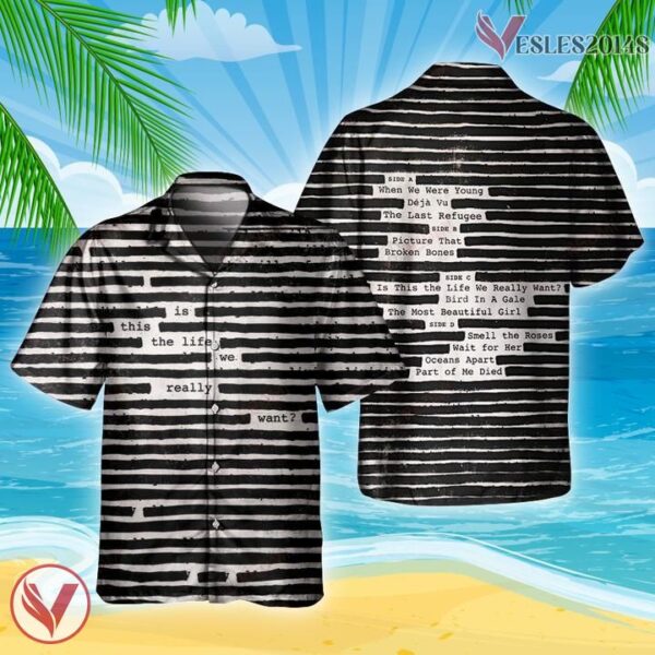 Roger Waters Is This The Life We Really Want Album Cover Hawaiian Shirt, Unique Gifts For Music Lovers Vesles2014S