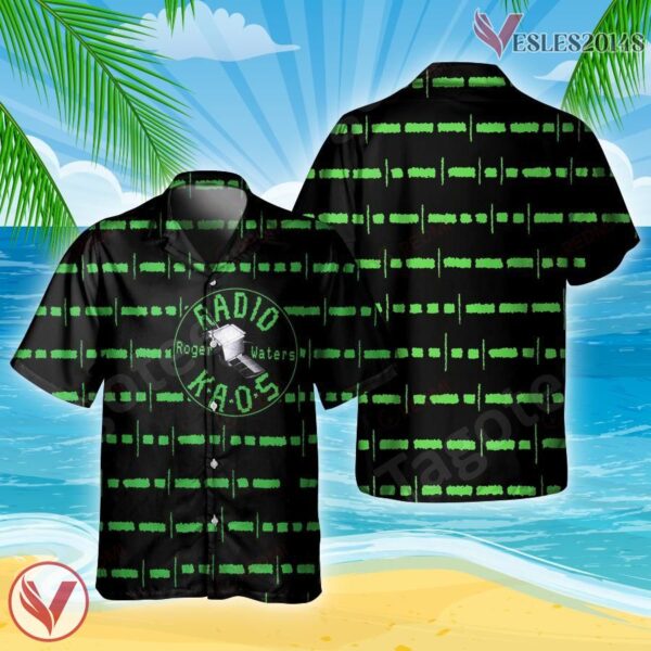 Rogers Waters Radio K.A.O.S. Album Cover Hawaiian Shirt, Unique Gifts For Music Lovers – Vesles2014S