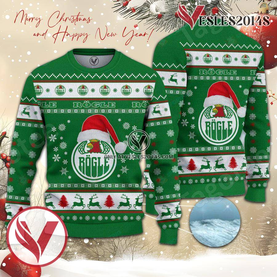 Rogle BK Sport Ugly Christmas Sweater, Unique Gifts For Fans - Vesles2014aS 1