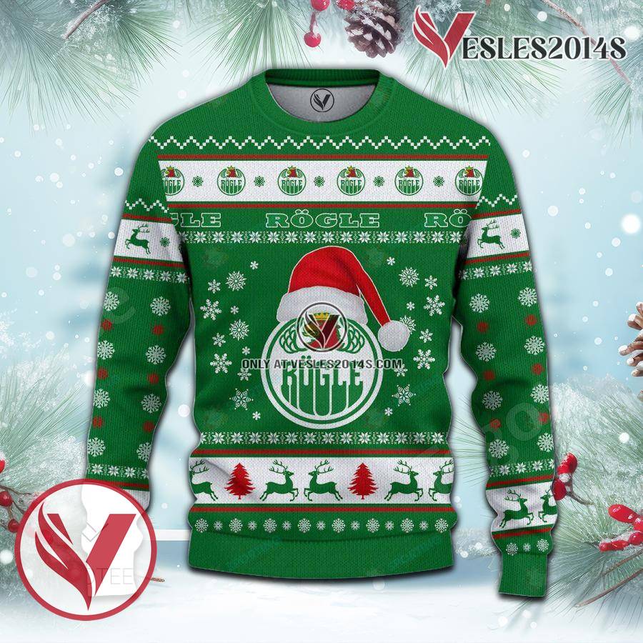 Rogle BK Sport Ugly Christmas Sweater, Unique Gifts For Fans - Vesles2014aS 2