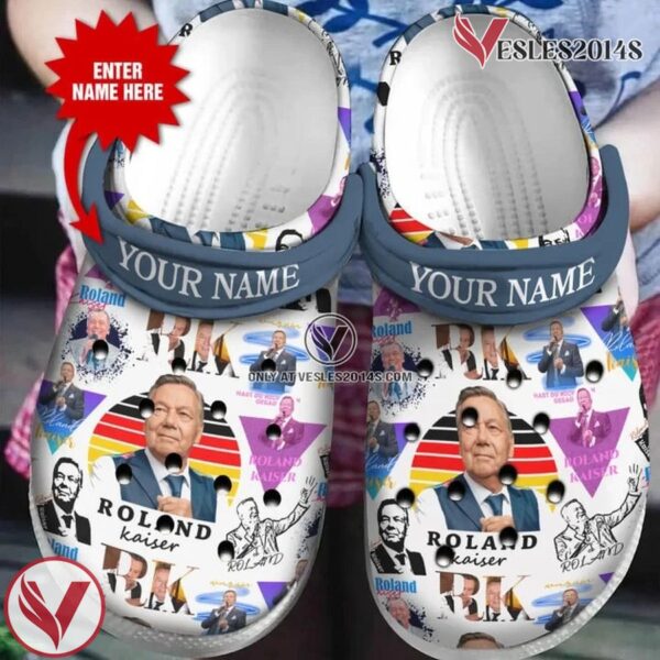 Roland Kaiser Music Crocs Crocband Clogs Shoes, Unique Gifts For Fans Style 2 - Vesles2014S