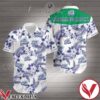 Rolling Rock Purple Tropical Floral White Hawaiian Shirt, Unique Gifts For Friends - Vesles2014S 1