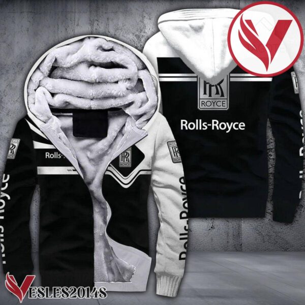 Rolls Royce 3D Fleece Hoodie, Unique Gifts For Car Lovers - Vesles2014S 1