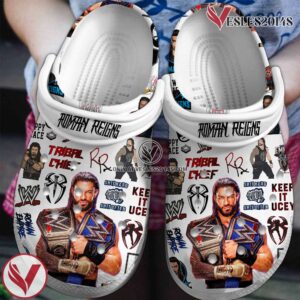 Roman Reigns Crocs Crocband Clogs Shoes Comfortable For Men Women and Kids, Unique Gift From  Vesles2014S