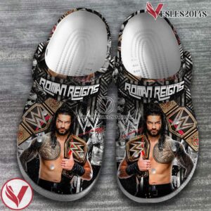 Roman Reigns Wrestler Crocs Crocband Clogs Shoes Comfortable For Men Women and Kids, Unique Gift From  Vesles2014S 2