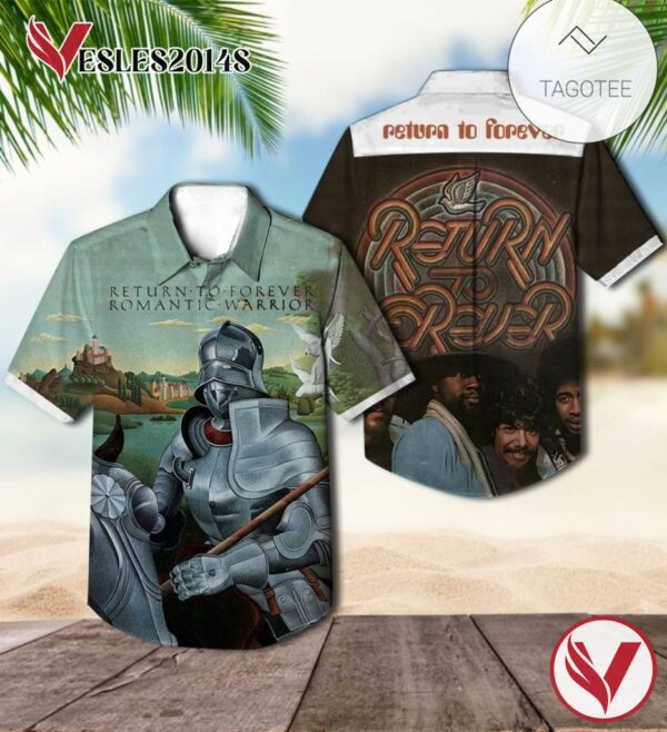 Romantic Warrior Album By Return To Forever Hawaiian Shirt, Best Gift For Music Lovers Vesles2014S