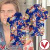 Romeo Montague Leonardo Dicaprio In Romeo and Juliet Summer Royal Blue Hawaiian Shirt And Short, Unique Gifts For Friends - Vesles2014S 1