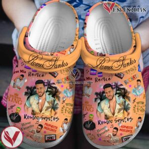 Romeo Santos Music Crocs Crocband Clogs Shoes, Unique Gifts For Fans Style 1 - Vesles2014S
