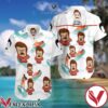 Ron Swanson Parks and Recreation White Hawaiian Shirt And Short, Unique Gifts For Friends - Vesles2014S 1