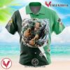Roronoa Zoro One Piece Hawaiian Button Up Shirt, Perfect Gifts For Anime Lovers - Vesles2014S
