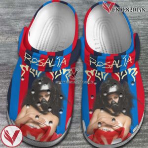 Rosalia Singer Music Crocs Crocband Clogs Shoes, Unique Gifts For Fans Style 1 - Vesles2014S 2