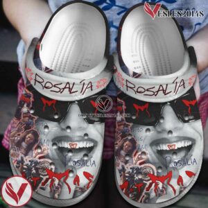 Rosalia Singer Music Crocs Crocband Clogs Shoes, Unique Gifts For Fans Style 3 - Vesles2014S