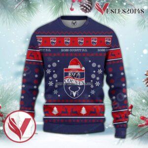 Ross County Sport Ugly Christmas Sweater, Unique Gifts For Fans - Vesles2014aS 2