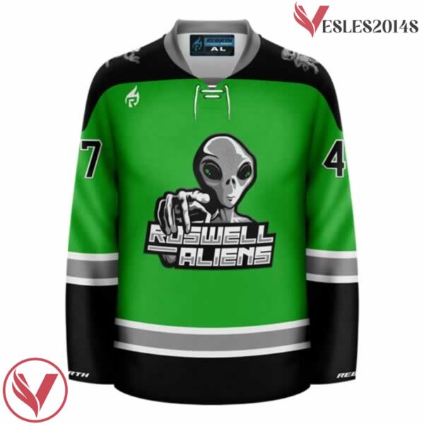 Roswell Aliens Mythical Hockey Jersey - Vesles2014S 2