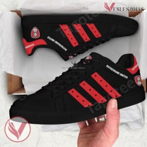 Rotherham United Print Stan Smith Shoes, Best Sneaker For Fans - Vesles2014s
